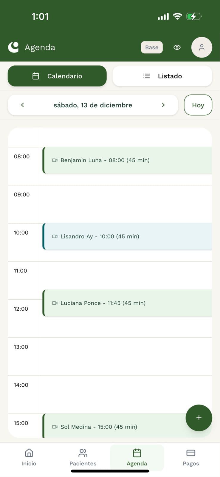 Calena Agenda Mobile